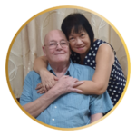 Smiling image of Mr. & Mrs. Mike Rowland-Hill - Client Testimonial